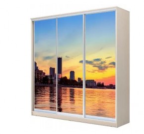 Шкаф-купе ХИТ 22-4-20-777 ЕКАТЕРИНБУРГ СУМЕРКИ в Уфе - ufa.mebel24.online | фото