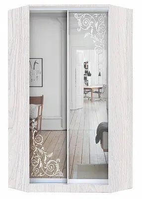 Шкаф-купе ХИТ-У-L-24-64-66 ОРНАМЕНТ в Уфе - ufa.mebel24.online | фото