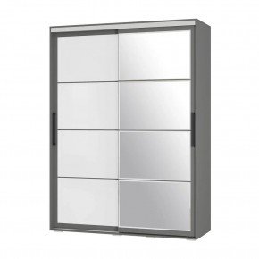 Шкаф-купе Крафт-6 1.6 м ШКК-06 (графит) в Уфе - ufa.mebel24.online | фото 3