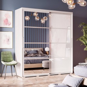 Шкаф-купе Крафт-6 1.6 м ШКК-06 (ясень белый) в Уфе - ufa.mebel24.online | фото