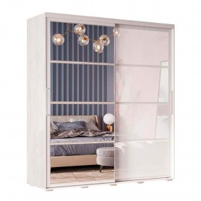 Шкаф-купе Крафт-6 1.6 м ШКК-06 (ясень белый) в Уфе - ufa.mebel24.online | фото 3