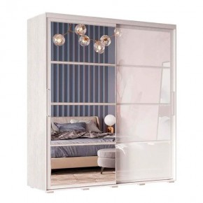 Шкаф-купе Крафт-6 (Ясень Белый) в Уфе - ufa.mebel24.online | фото 3