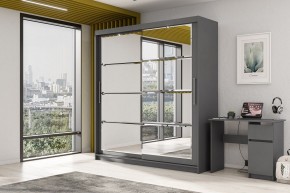 Шкаф-купе ШКП 3 МАКС (2000) Графит серый в Уфе - ufa.mebel24.online | фото