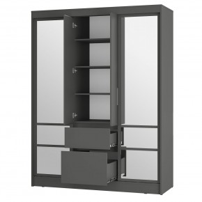 Шкаф-купе Симпл ШКК-06 (графит) в Уфе - ufa.mebel24.online | фото 2