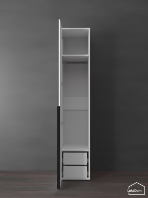 Шкаф Linnea MHR-1-3 2050х400х510 (Белый-М 11.1.2) в Уфе - ufa.mebel24.online | фото 6