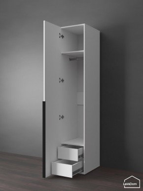 Шкаф Linnea MHR-1-3 2050х400х510 (Белый-М 11.1.2) в Уфе - ufa.mebel24.online | фото 7