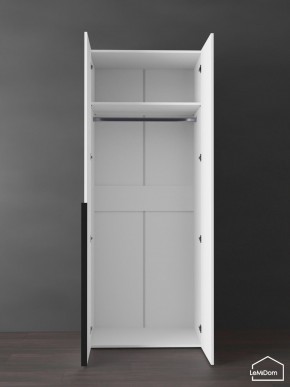 Шкаф Linnea MHR-2 2050х800х510 (Белый-М 11.1.1) в Уфе - ufa.mebel24.online | фото 4