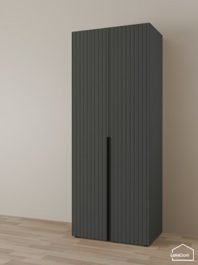 Шкаф Linnea MHR-2 2050х800х510 (Графит-М 11.1.25) в Уфе - ufa.mebel24.online | фото