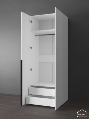 Шкаф Linnea MHR-2-3 2050х800х510 (Белый-М 11.1.1) в Уфе - ufa.mebel24.online | фото 5