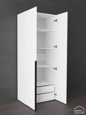Шкаф Linnea MHR-2-4 2050х800х510 (Белый-М 11.1.2) в Уфе - ufa.mebel24.online | фото 6