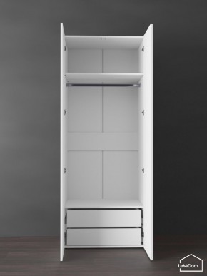 Шкаф Linnea MHR-2PO-3 2050х800х510 (Белый-М 11.1.2) в Уфе - ufa.mebel24.online | фото 4