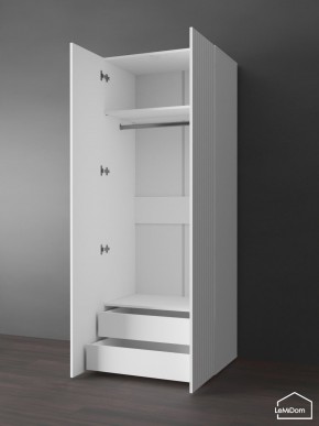Шкаф Linnea MHR-2PO-3 2050х800х510 (Белый-М 11.1.2) в Уфе - ufa.mebel24.online | фото 5