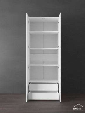 Шкаф Linnea MHR-2PO-4 2050х800х510 (Белый-М 11.1.2) в Уфе - ufa.mebel24.online | фото 6
