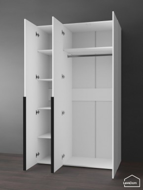 Шкаф Linnea MHR-3-1 2050х1200х510 (Белый-М 11.1.2) в Уфе - ufa.mebel24.online | фото 5