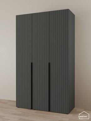 Шкаф Linnea MHR-3-1 2050х1200х510 (Графит-М 11.1.25) в Уфе - ufa.mebel24.online | фото 1