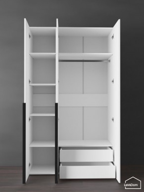 Шкаф Linnea MHR-3-2 2050х1200х510 (Белый-М 11.1.1) в Уфе - ufa.mebel24.online | фото 6