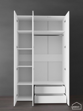 Шкаф Linnea MHR-3PO-2 2050х1200х510 (Белый-М 11.1.2) в Уфе - ufa.mebel24.online | фото 5