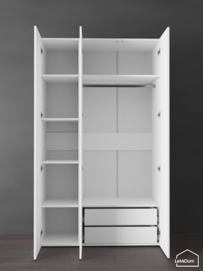Шкаф Linnea MHR-3PO-2 2050х1200х510 (Белый-М 11.1.2) в Уфе - ufa.mebel24.online | фото 6