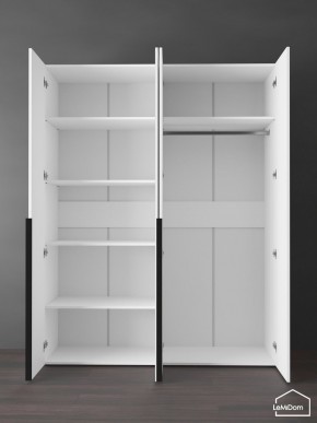 Шкаф Linnea MHR-4-1 2050х1600х510 (Белый-М 11.1.1) в Уфе - ufa.mebel24.online | фото 4