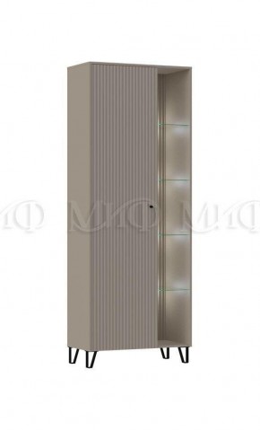 ОЛИВИЯ Шкаф (Глиняный серый/Шарли Мокко) в Уфе - ufa.mebel24.online | фото