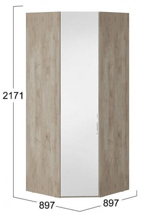 Шкаф платяной Эмбер СМ-348.07.007 L в Уфе - ufa.mebel24.online | фото 3