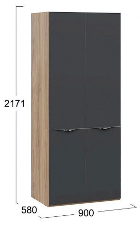 Шкаф платяной Глосс СМ-319.07.211 в Уфе - ufa.mebel24.online | фото 4