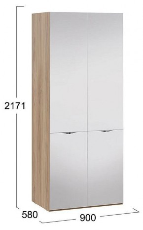 Шкаф платяной Глосс СМ-319.07.212 в Уфе - ufa.mebel24.online | фото 3