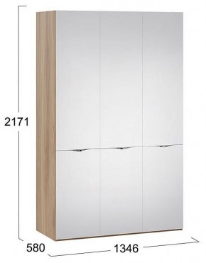Шкаф платяной Глосс СМ-319.07.433 в Уфе - ufa.mebel24.online | фото 4