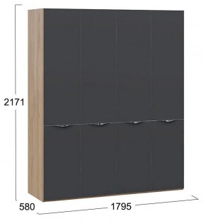 Шкаф платяной Глосс СМ-319.07.441 в Уфе - ufa.mebel24.online | фото 3