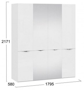 Шкаф платяной Глосс СМ-319.07.442 в Уфе - ufa.mebel24.online | фото 4