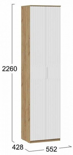 Шкаф платяной Хилтон Исп. 2 в Уфе - ufa.mebel24.online | фото 7