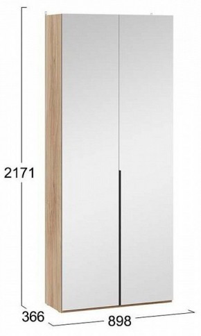 Шкаф платяной Порто СМ-393.07.224 в Уфе - ufa.mebel24.online | фото 4