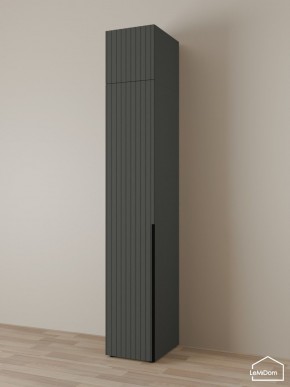 Шкаф с антресолью Linnea MHR-1A-2 2450х400х510 (Графит-М 11.1.25) в Уфе - ufa.mebel24.online | фото 1