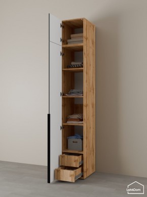 Шкаф с антресолью Linnea MHR-1A-4 2450х400х510 (ДВ-М 11.1.25) в Уфе - ufa.mebel24.online | фото 5