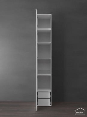 Шкаф с антресолью Linnea MHR-1POA-4 2450х400х510 (Белый-М 11.1.2) в Уфе - ufa.mebel24.online | фото 6