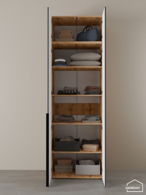 Шкаф с антресолью Linnea MHR-2A-2 2450х800х510 (ДВ-М 11.1.25) в Уфе - ufa.mebel24.online | фото 4
