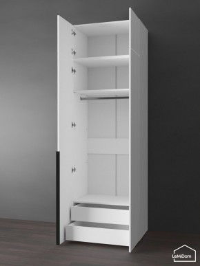 Шкаф с антресолью Linnea MHR-2A-3 2450х800х510 (Белый-М 11.1.2) в Уфе - ufa.mebel24.online | фото 5