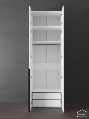 Шкаф с антресолью Linnea MHR-2A-3 2450х800х510 (Белый-М 11.1.2) в Уфе - ufa.mebel24.online | фото 6