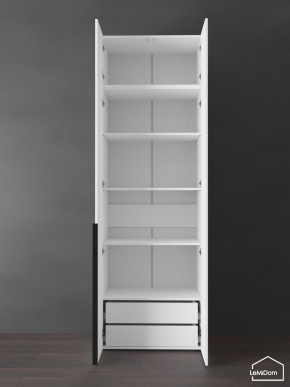 Шкаф с антресолью Linnea MHR-2A-4 2450х800х510 (Белый-М 11.1.2) в Уфе - ufa.mebel24.online | фото 6