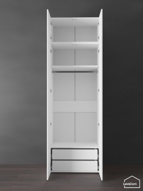 Шкаф с антресолью Linnea MHR-2POA-3 2450х800х510 (Белый-М 11.1.2) в Уфе - ufa.mebel24.online | фото 5