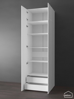 Шкаф с антресолью Linnea MHR-2POA-4 2450х800х510 (Белый-М 11.1.2) в Уфе - ufa.mebel24.online | фото 5