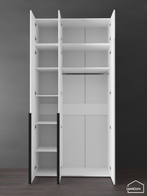 Шкаф с антресолью Linnea MHR-3A-1 2450х1200х510 (Белый-М 11.1.2) в Уфе - ufa.mebel24.online | фото 5