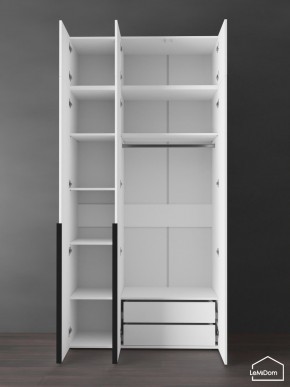 Шкаф с антресолью Linnea MHR-3A-2 2450х1200х510 (Белый-М 11.1.1) в Уфе - ufa.mebel24.online | фото 6