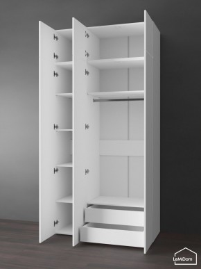 Шкаф с антресолью Linnea MHR-3POA-2 2450х1200х510 (Белый-М 11.1.2) в Уфе - ufa.mebel24.online | фото 5