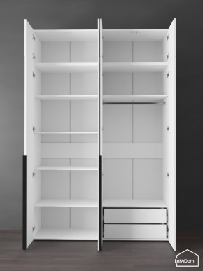 Шкаф с антресолью Linnea MHR-4A-2 2450х1600х510 (Белый-М 11.1.2) в Уфе - ufa.mebel24.online | фото 5