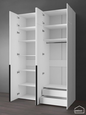 Шкаф с антресолью Linnea MHR-4A-2 2450х1600х510 (Белый-М 11.1.2) в Уфе - ufa.mebel24.online | фото 6