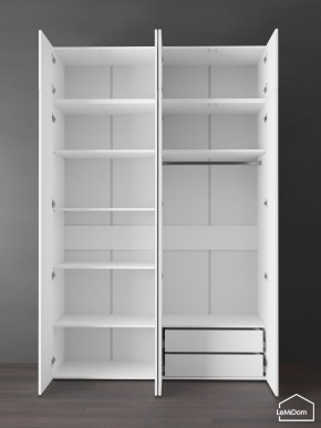 Шкаф с антресолью Linnea MHR-4POA-2 2450х1600х510 (Белый-М 11.1.1) в Уфе - ufa.mebel24.online | фото 5