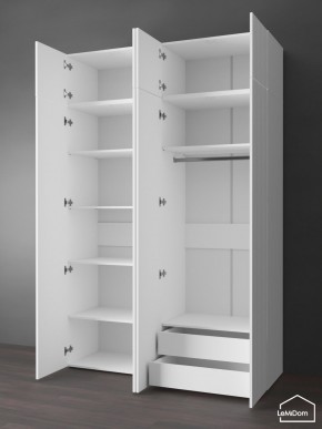 Шкаф с антресолью Linnea MHR-4POA-2 2450х1600х510 (Белый-М 11.1.1) в Уфе - ufa.mebel24.online | фото 6