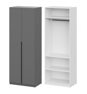 Шкаф ШК-5 + 2 полки (800) Графит серый в Уфе - ufa.mebel24.online | фото