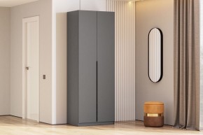 Шкаф ШК-5 + 2 полки (800) Графит серый в Уфе - ufa.mebel24.online | фото 2